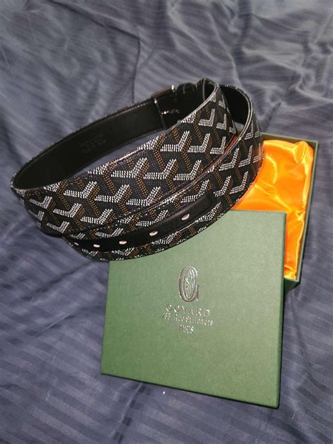 florida belt goyard|Goyard Florida Belt Unboxing/Review .